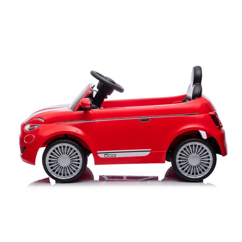 Best Ride on Cars 12v Fiat 500 Ride-On - Red, 4 of 7