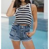 Women's Rowyn Buttoned Pockets Shorts - Her Entire Name Says Grace - 4 of 4