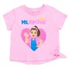 Ms. Rachel Baby Girls T-Shirt and Chambray Shorts Outfit Set Infant Sizes (12 Months - 5T) - 3 of 4