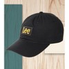 Lee Unisex Adult Logo Patch Cotton Twill Strapback Cap, Adjustable Ball Caps for Men and Women - 4 of 4