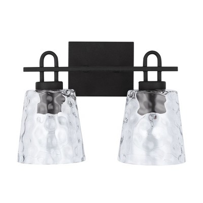 Capital Lighting Fenton 2 - Light Vanity in  Black Iron