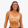 Calypsa Women's Plus Size Adjustable Strap Swim Bra - 4 of 4