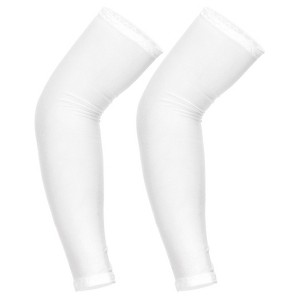 Unique Bargains Nylon Breathable Sun Protection Compression Arm Sleeves 1 Pair - 1 of 4