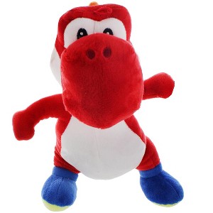 Toynk Nintendo 14" Yoshi Plush, Red - 1 of 1