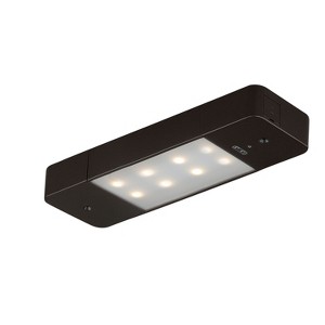 VAXCEL Instalux 8-in Linkable LED Bronze Motion Under Cabinet Strip Light - 1 of 4