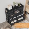 Dresser for Bedroom, Tall Storage Dresser with 12 Drawers & Side Pockets, Fabric Chests of Drawers Organizer - 4 of 4