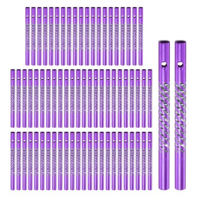 Unique Bargains Aluminum Wind Chime Empty Tubes for Crafts