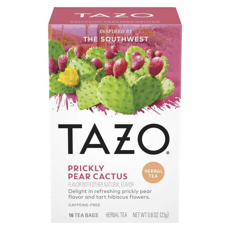 Tazo Foragers Prickly Pear Tea - 16ct, 3 of 9