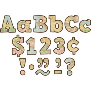 Teacher Created Resources® Travel the Map Bold Block 4" Letters Combo Pack, 230 Pieces - 1 of 1