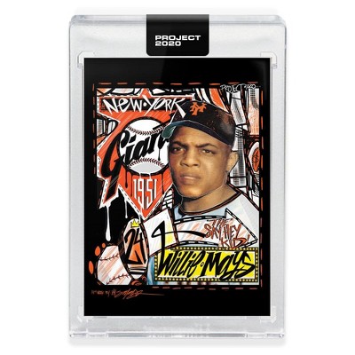 Topps Topps PROJECT 2020 Card 61 - 1952 Willie Mays by King Saladeen