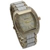 Olivia Pratt Rhinestone Accent Square Dial Metal Watch - 3 of 4