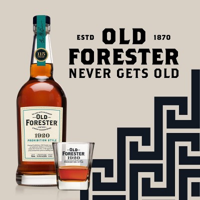 Old Forester 1920 Prohibition Style Bourbon Whiskey - 750ml Bottle