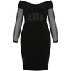 Women's Plus Size Lana Dress - black | CITY CHIC - image 4 of 4