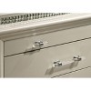 NicBex Modern 2 Drawers Wood Nighstand,End Table with Acrylic Legs & Pull Handle for Bedroom,Living Room - 4 of 4
