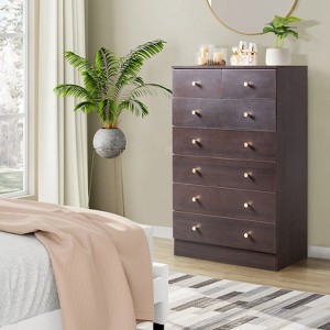 KTMBDW Modern 7-Drawer Dresser for Bedroom, Living Room - 1 of 4