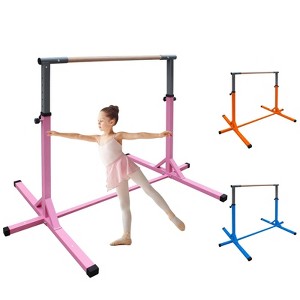 NAYSAYE Gymnastic Bar for Kids and Teens Adjustable Kip Bar Gymnastic Training Equipment for Home Use, 48"*60"*60" - 1 of 4