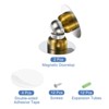 Unique Bargains Stainless Steel Magnetic Door Stops with Self Adhesive and Screw Mount - 3 of 4