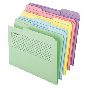 Pendaflex Printed Notes Folders 1/3 Cut Top 45269 - 1 of 2
