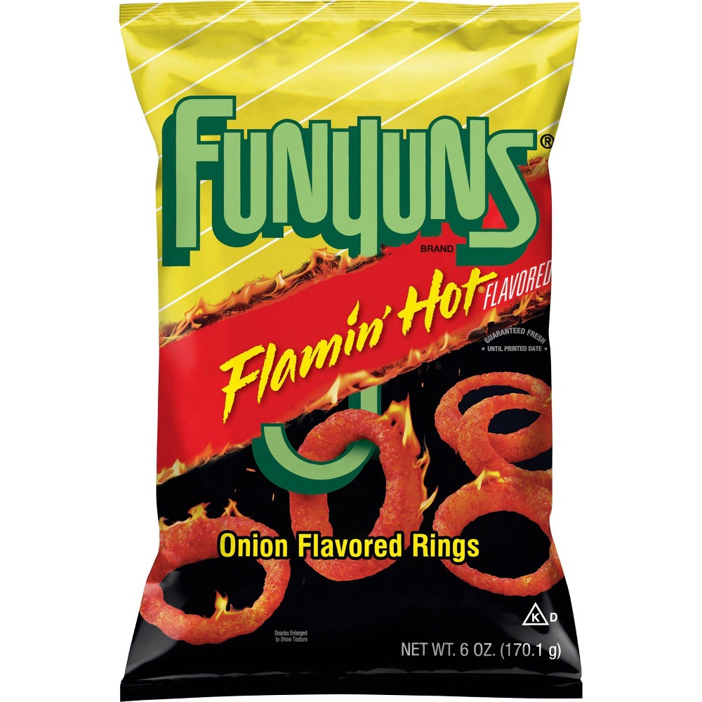 UPC 028400240192 product image for Funyuns Flamin Hot Onion Flavored Rings - 6oz | upcitemdb.com