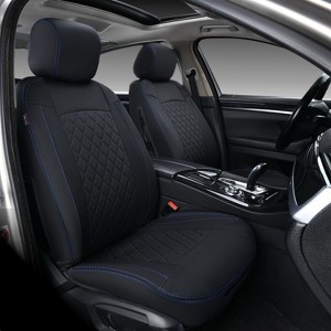 Coverado Waterproof Neoprene Front Seat Covers 2 Seats Auto Interiors Seat Protectors - 1 of 4