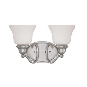 Savoy House Yates 2 - Light Vanity in  Pewter - 1 of 2