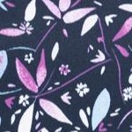 navy sprig floral