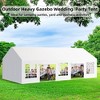 16x32 FT Party Tent Heavy Duty Wedding Canopy with White Large Roof - image 2 of 4