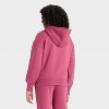 Girls' Oversized Fleece Hoodie Sweatshirt - art class™ - 2 of 3