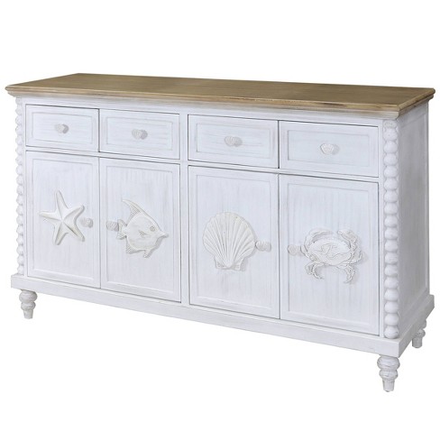 Montauk 4 Drawer Cabinet Blue Stylecraft Target