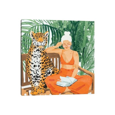 iCanvas Jungle Vacay II by 83 Oranges Canvas Print Wall Art