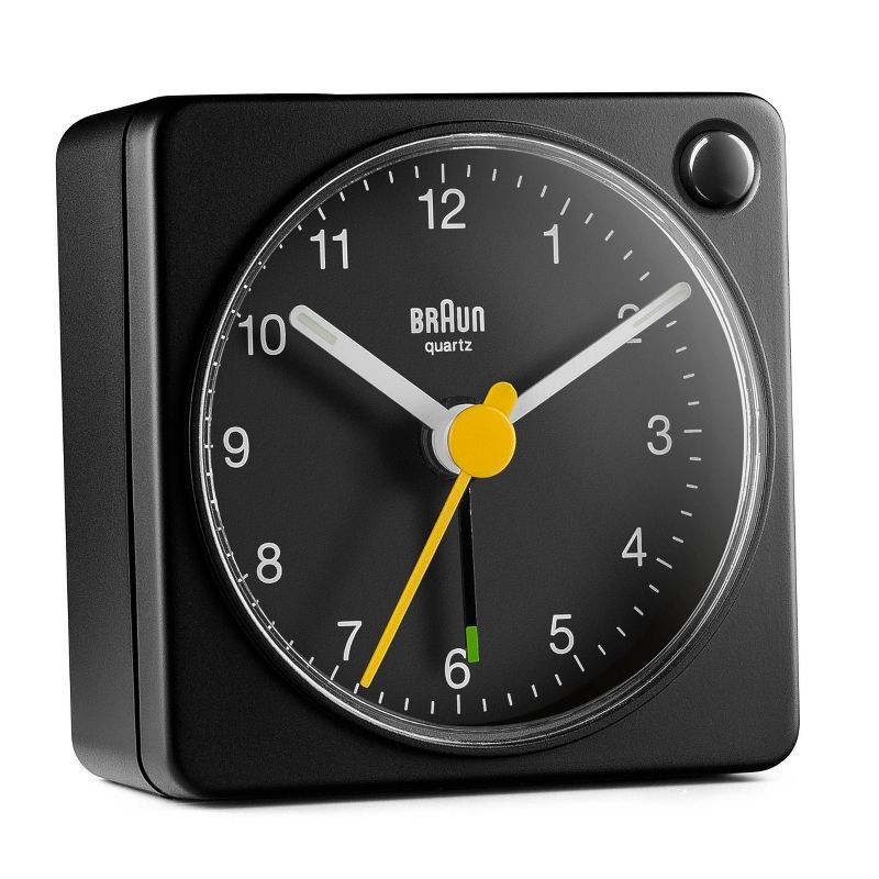 Braun Classic Travel Analog Alarm Clock with Snooze and Light in Compact Size, 5 of 13