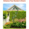 VEVOR Garden Trellis for Climbing Plants, 60 x 15 in, Rustproof Metal Garden Flower Trellis, Outdoor Climbing Rose Trellis Cucumbers Support - 4 of 4