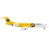Fokker F100 Commercial Aircraft "Alliance Airlines" White and Yellow 1/400 Diecast Model Airplane by GeminiJets - 4 of 4