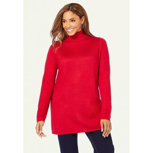 Jessica London Cotton Cashmere Turtleneck - 1 of 4