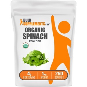 BulkSupplements Organic Spinach Powder - 1 of 4
