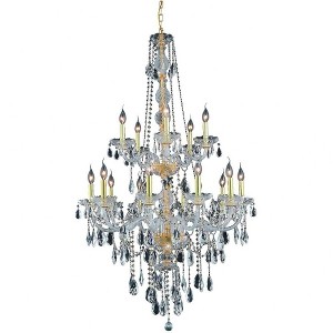 Elegant Lighting Verona 15 - Light Chandelier in  Gold - 1 of 1