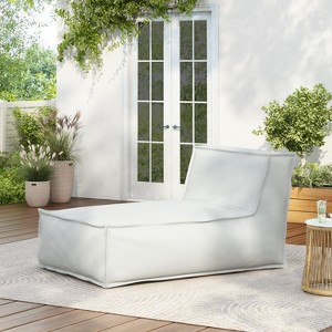 Christopher Knight Home Maegan Outdoor Modern Minimalist Versatile Bean Bag Lounge Chair - 1 of 4