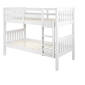 Donco Kids Austin Mission Twin Over Twin White Bunkbed - 1 of 4