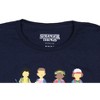 Seven Times Six Stranger Things Boy's Pixel Mike Eleven Lucas Dustin Kid's T-Shirt Blue - image 3 of 3