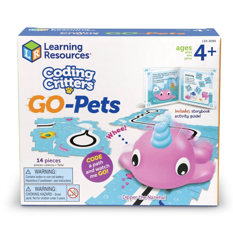 Learning Resources Coding Critters Go-Pets - Dipper the Narwhal, 5 of 6
