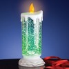 Collections Etc Color Changing Snow Globe Candle 3.5 X 3.5 X 9.5 - 2 of 4