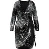 Women's Plus Size Irresistible Dress - silver | CITY CHIC - 4 of 4
