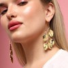 SOHI Women's Casual Hoop Earrings - 3 of 4