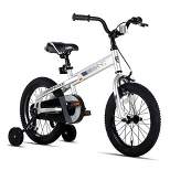 Joystar Whizz BMX Kids Bike, Boys/Girls Bicycle Ages 2-4, 32 to 41 Inches Tall, with Training Wheels, Helper Handle, & Coaster Brakes