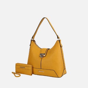 MKF Collection Graciela vegan Leather Women's Hobo Bag and Wallet by Mia K - 1 of 4