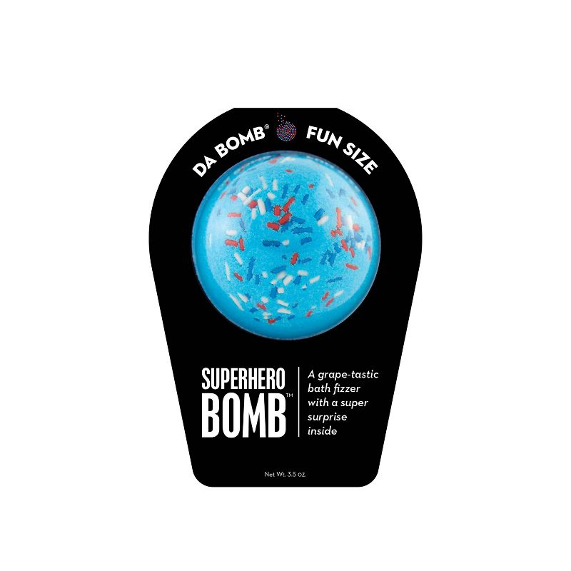 Da Bomb Bath Fizzers Superhero Scented Bath Bomb - 3.5oz, 1 of 5