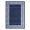 Modern Bordered Rug Non Slip Low Pile Area Rugs for Living Room, Machine Washable Area Rugs Soft Throw Rugs - 3 of 4