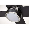 Emerson Zeke 54" Barbeque Black Ceiling Fan LED Light with Barbeque Black Blades & 4-Speed Wall Control - 4 of 4