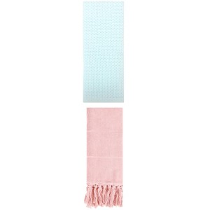 REGALWOVEN 2 Packs Cotton Soft Absorbent Tassels and Waffle Hand Towel - 1 of 4
