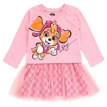 Paw Patrol Skye Girls French Terry Dress Toddler to Little Kid